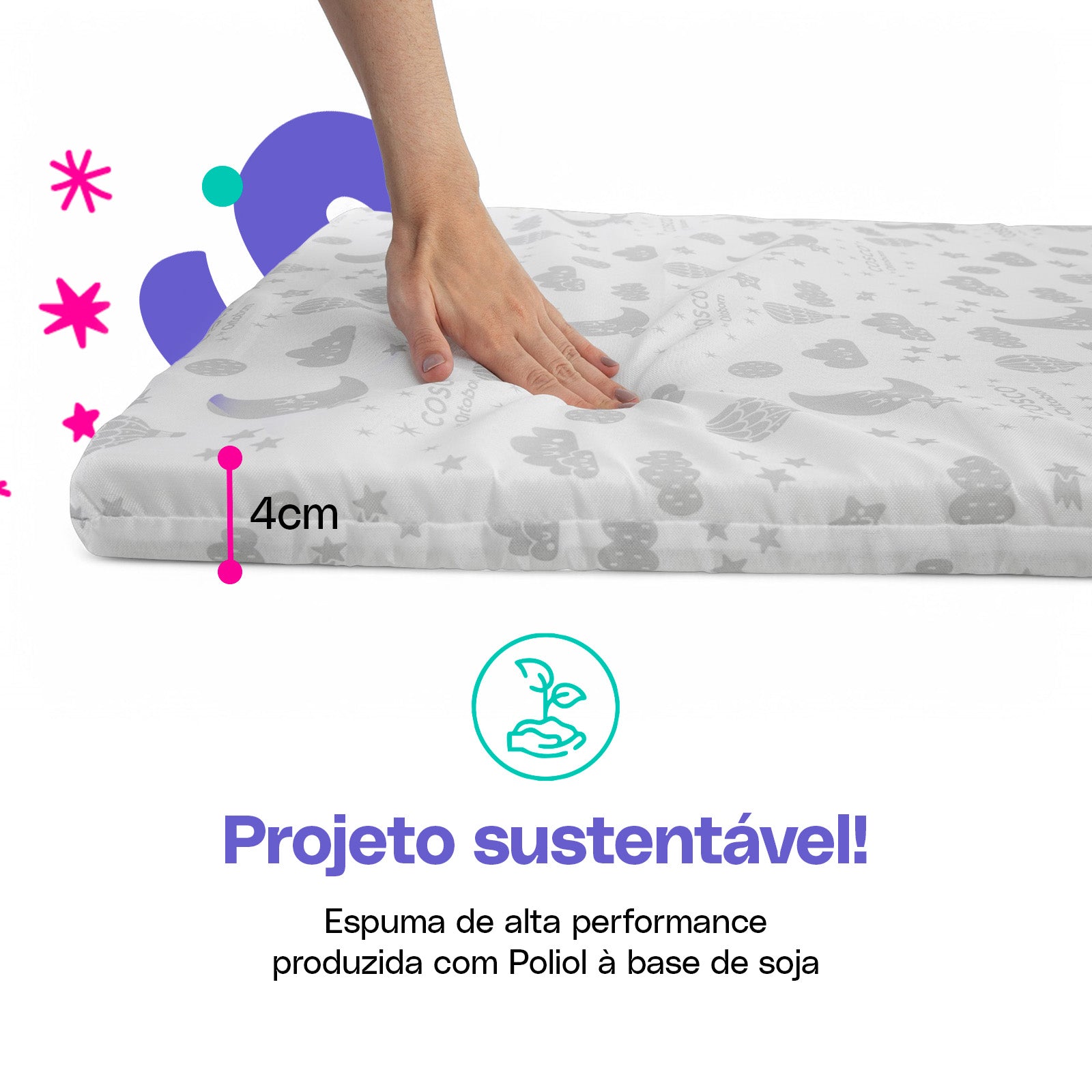 Branco Estampado - CAX00757