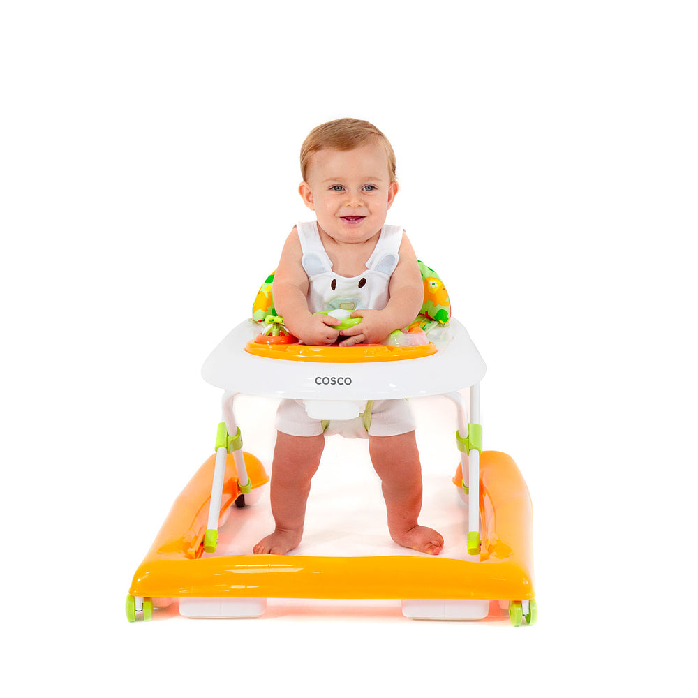 Andador Infantil Follow Laranja e Branco – Cosco Kids