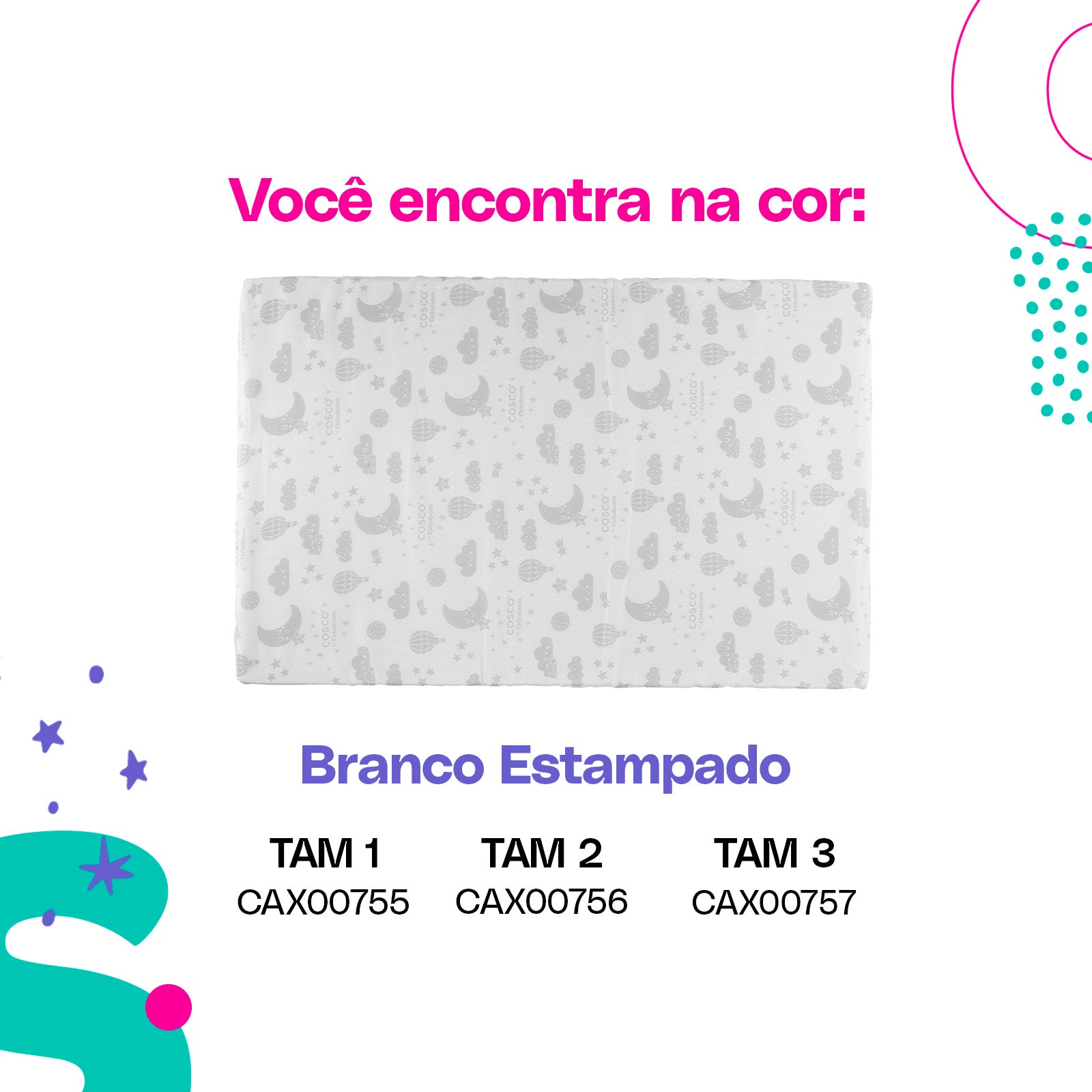 Branco Estampado - CAX00756