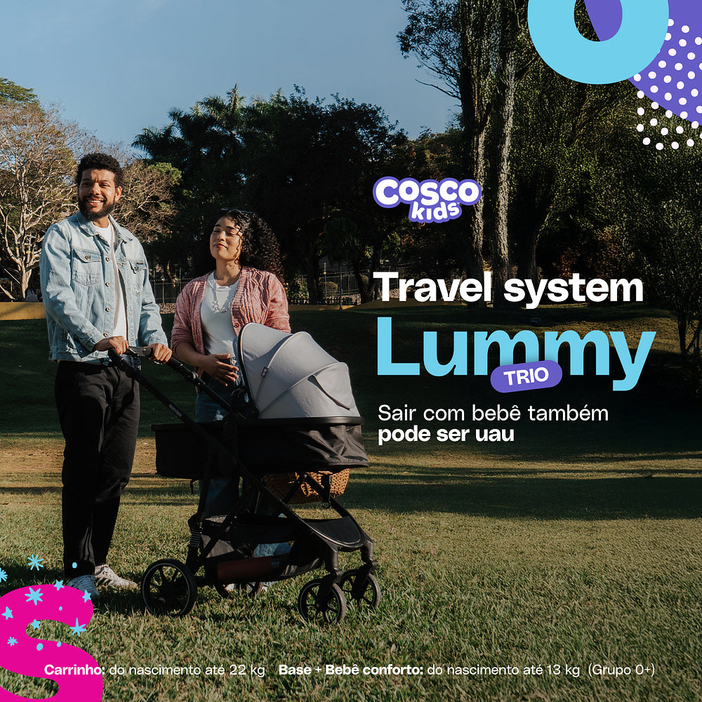 Cosco Kids | Travel System Lummy Trio Isofix