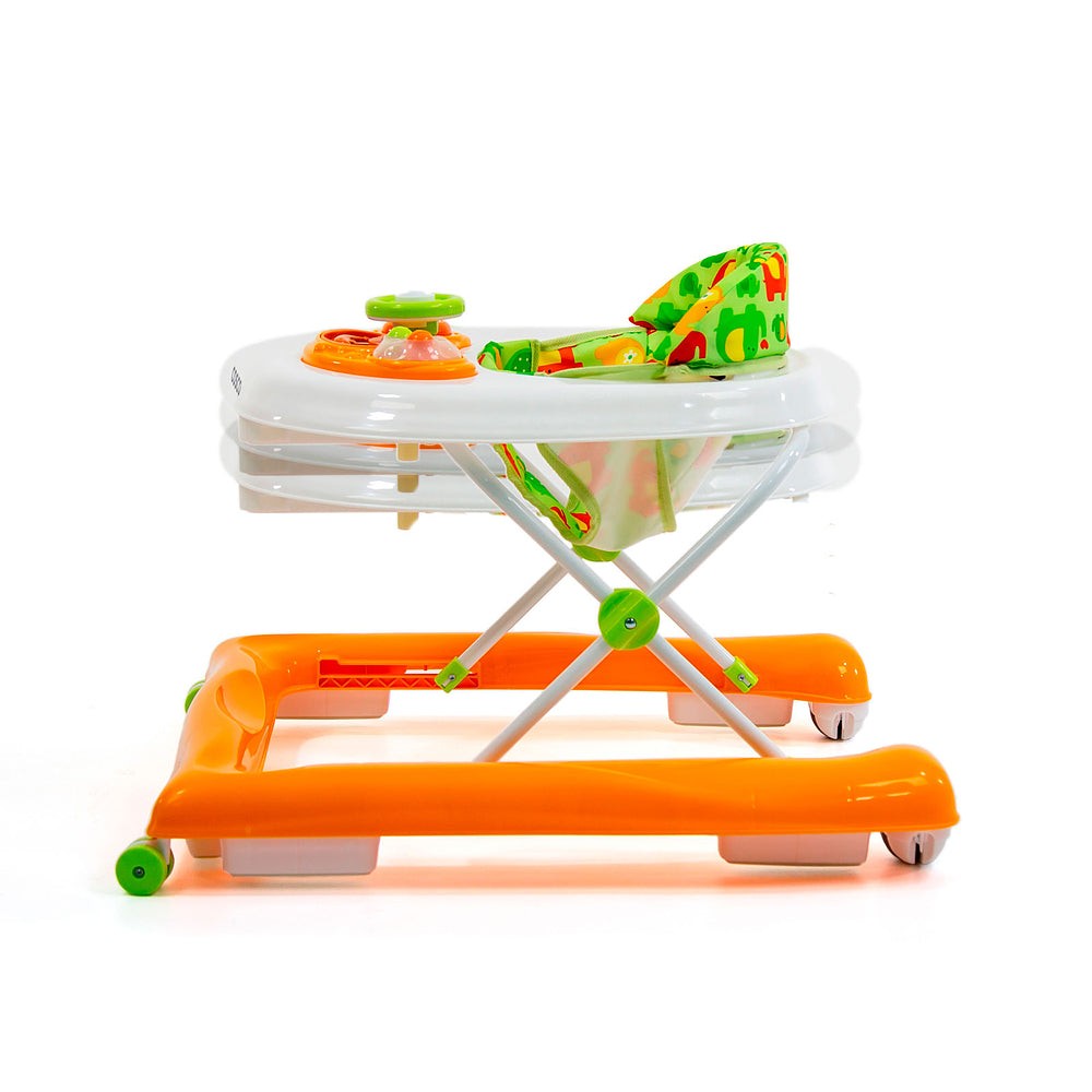 Andador Infantil Follow Laranja e Branco – Cosco Kids